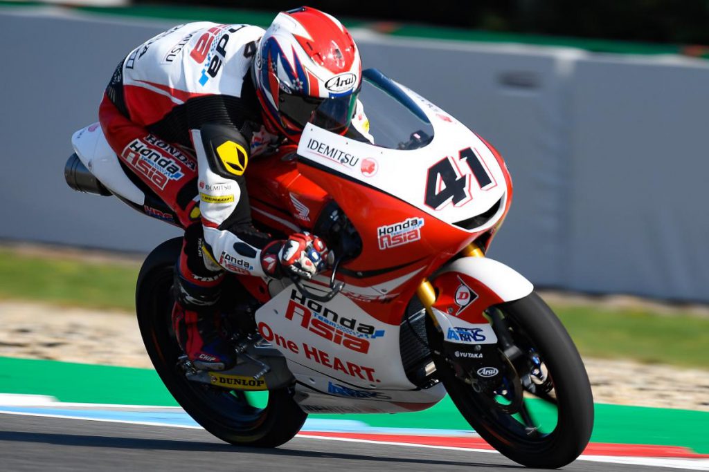 มีลุ้นท็อปไฟว์!! “นครินทร์” ซิวกริดที่ 8 โมโตทรี ที่เบอร์โน่