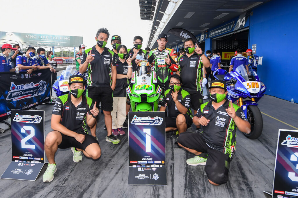 OR BRIC Superbike ประเดิมสุดเดือด “ฐิติพงศ์-คณาทัต-ชานนท์” ผงาดแชมป์สนามแรก